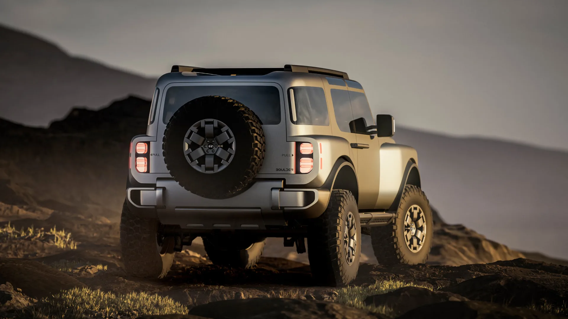 Hyundai’den Sert Rakip: Wrangler Tarzı “Boulder” ile Araziye Meydan Okuyor